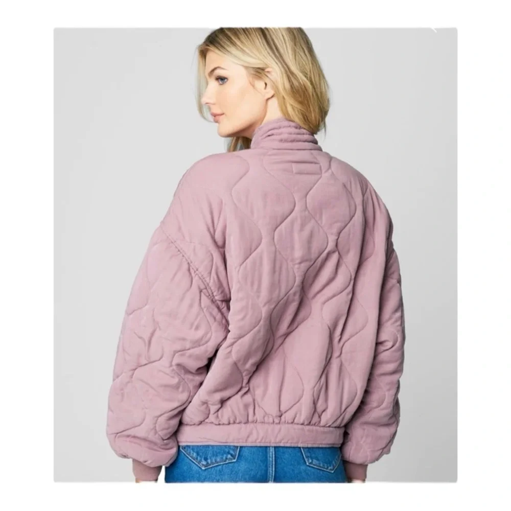 BLANKNYC Quilted Jacket in Wisteria NWT - Picture 4 of 8